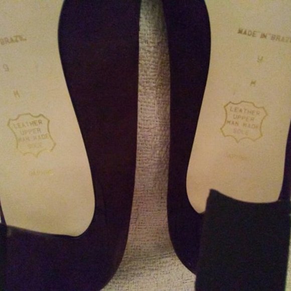 Beautiful Brown Suede Jacqueline Ferrar Pumps Size 9, Made in Brazil - Picture 6 of 6